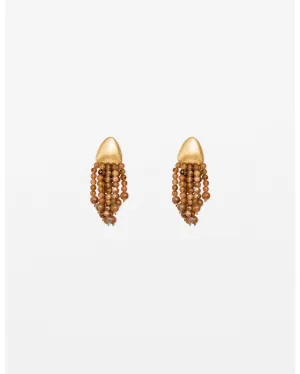 SGE7329 AMBER WATERFALL Earrings