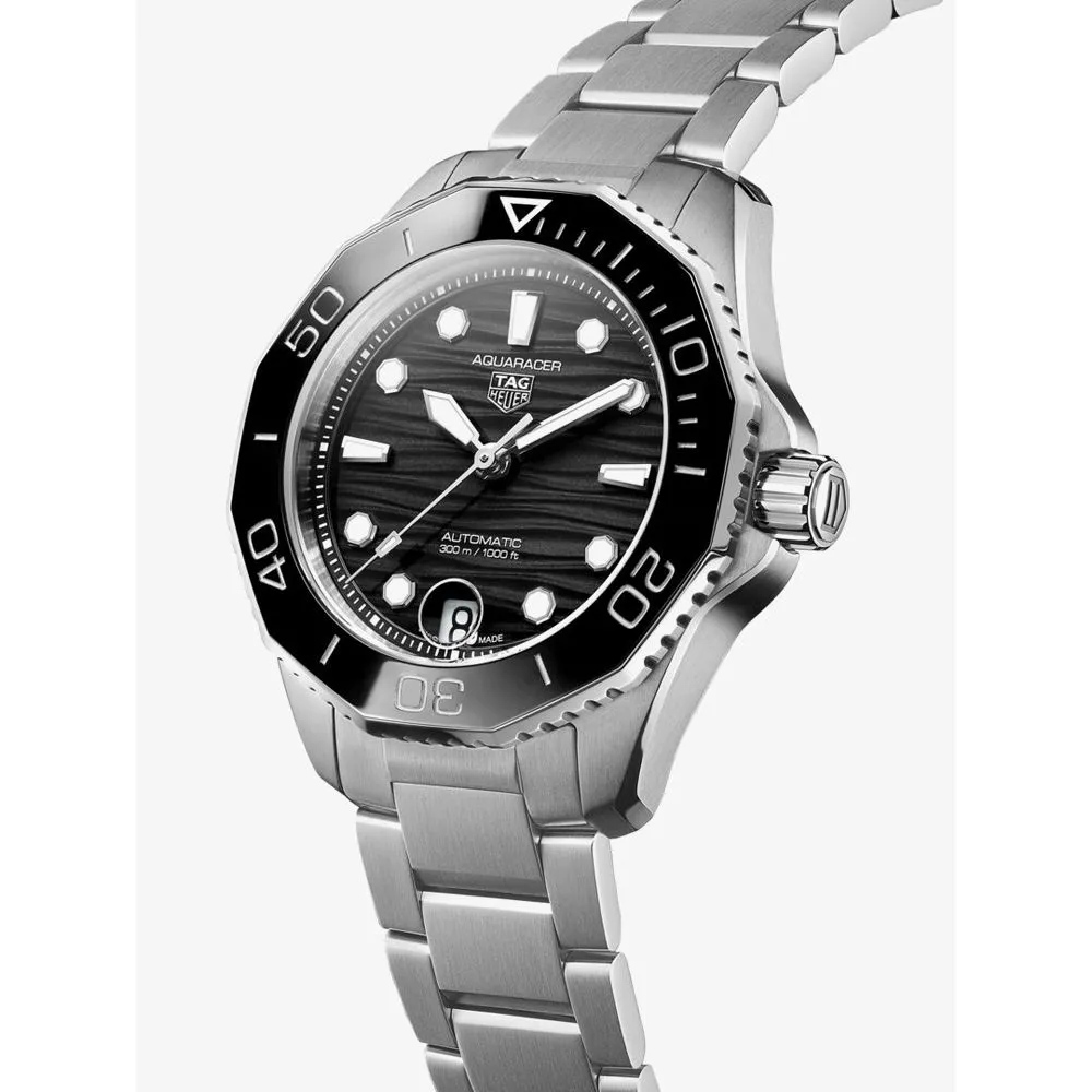 Tag Heuer Ladies Watch Automatic Aquaracer Professional 300 Black WBP231D.BA0626