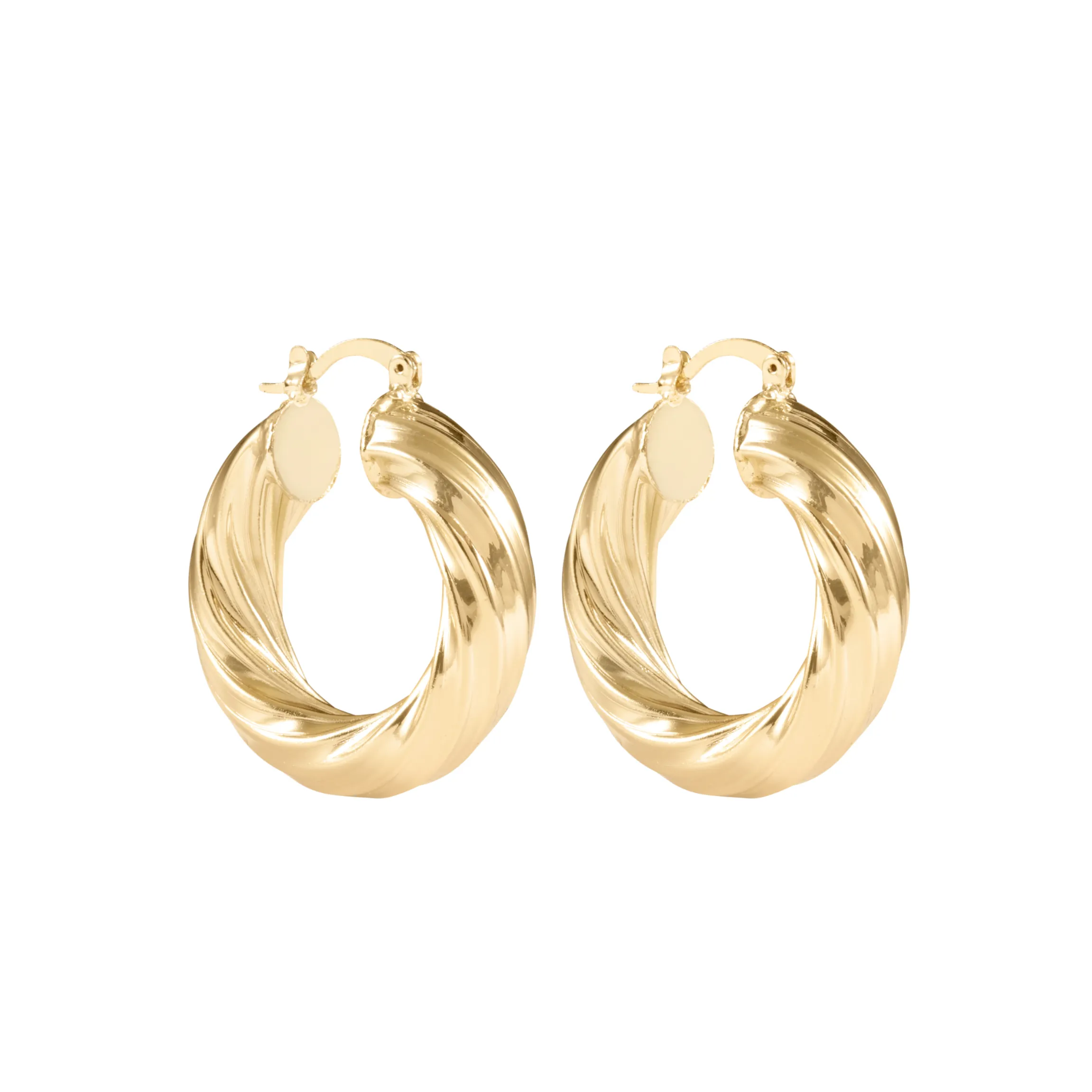 Tamara Hoop Earrings - Gold