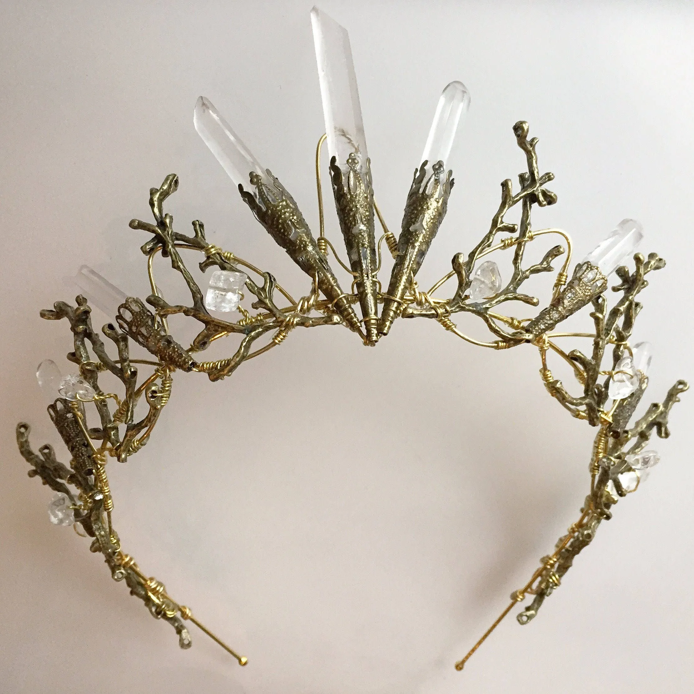 The PERSEPHONE Quartz Crown