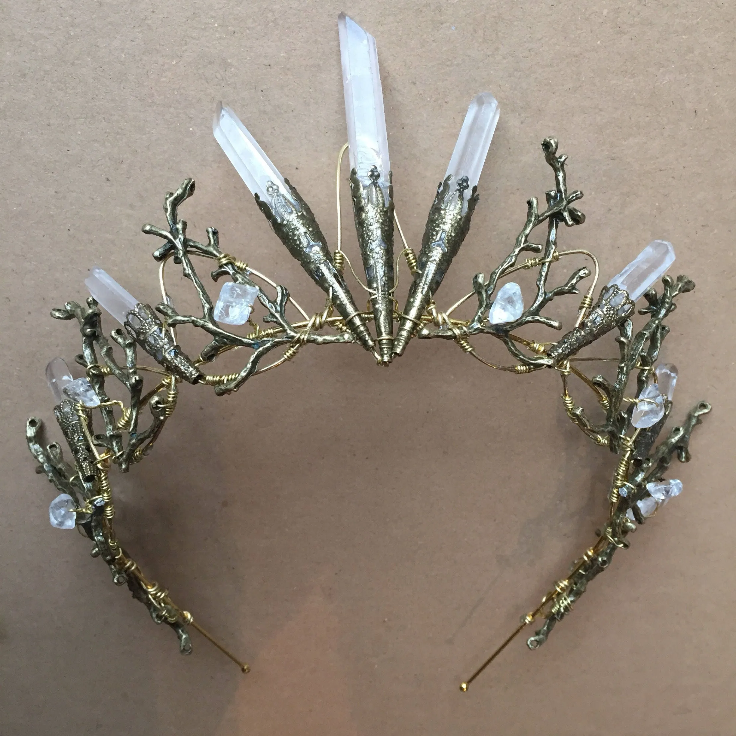 The PERSEPHONE Quartz Crown