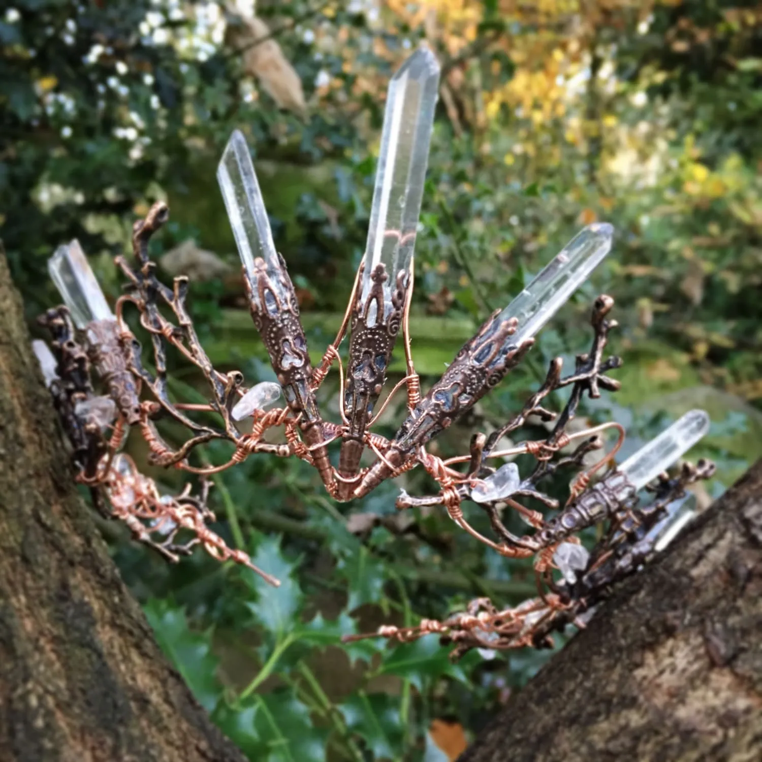 The PERSEPHONE Quartz Crown