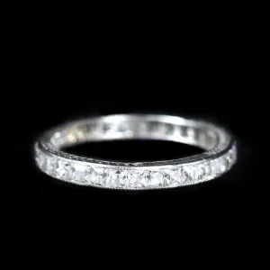 Tiffany & Co. Art Deco 1.65 CTW Diamond Eternity Band