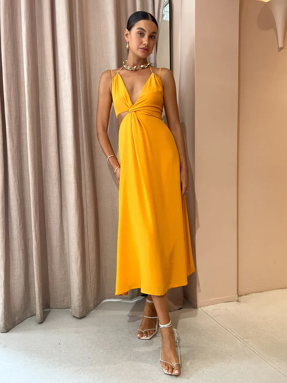 Tojha Isadora Dress in Sunset