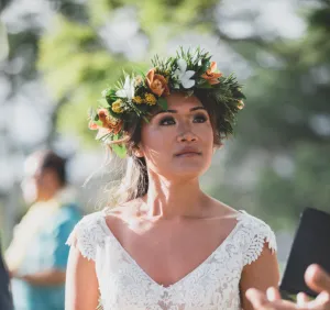 Tropical Sunset - Flower Crown