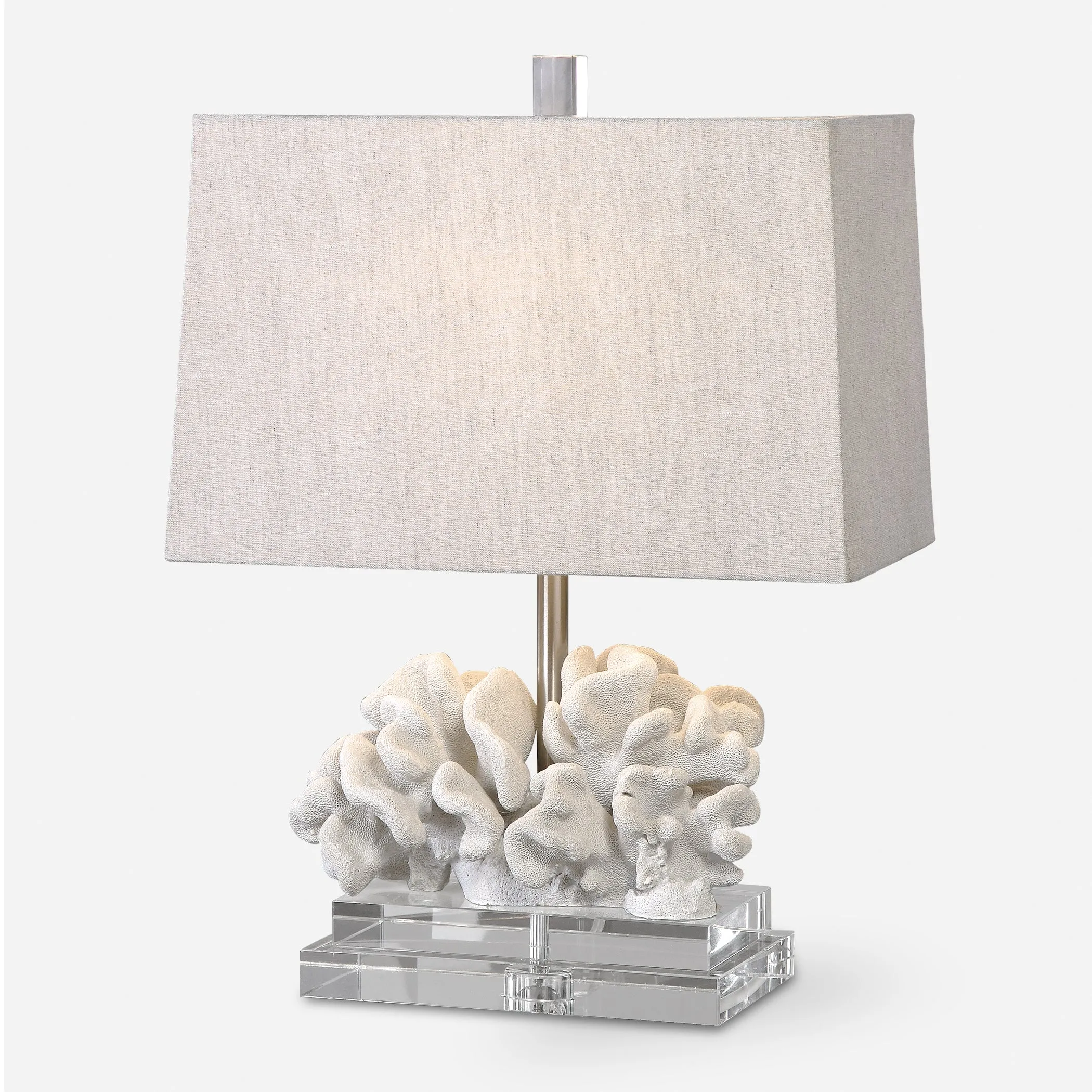 Uttermost Coral Coral Sculpture Table Lamp