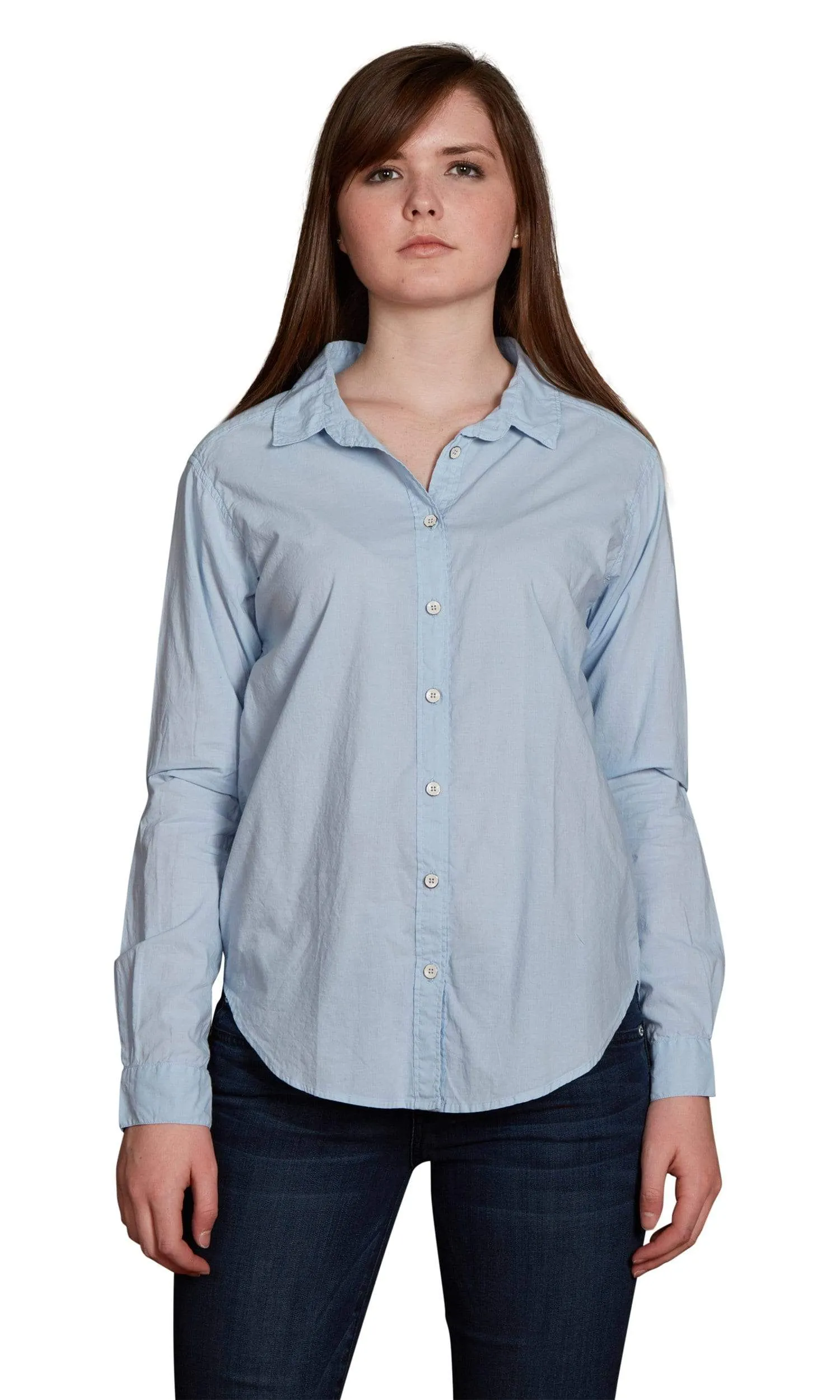 Velvet by Graham & Spencer Minnie Button Down Cotton Shirt