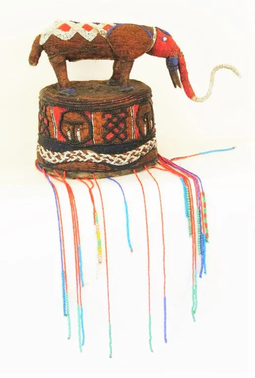 Yoruba Ceremonial Beaded Crown