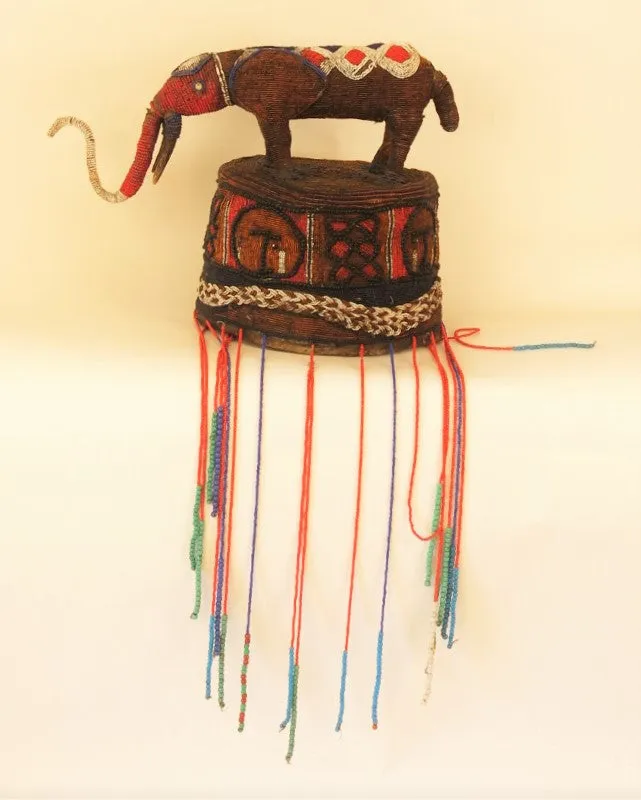 Yoruba Ceremonial Beaded Crown