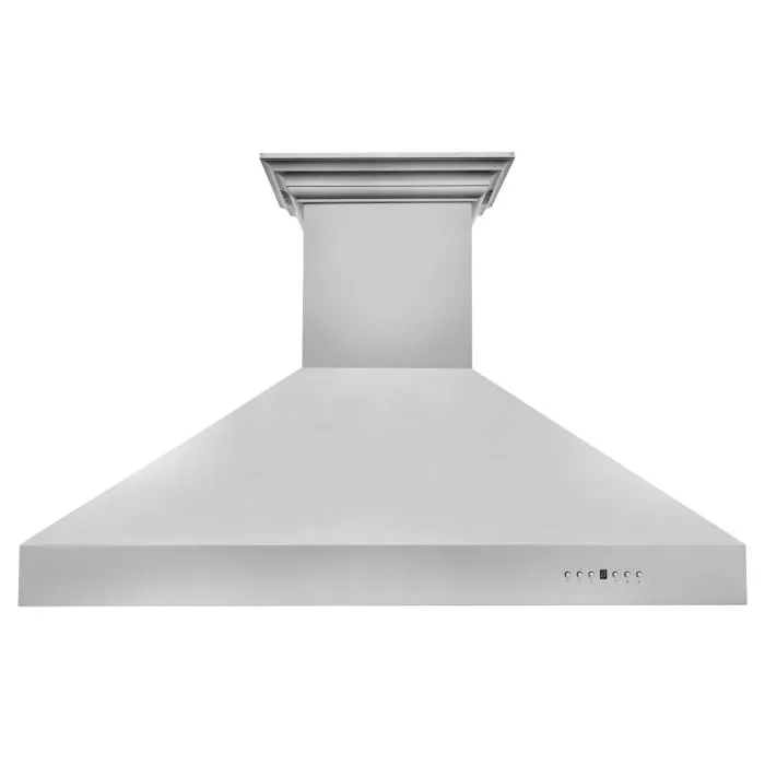 ZLINE 30 IN. Professional Wall Mount Range Hood in Stainless Steel with Built-In CrownSound® BlueTooth Speakers (667CRN-BT-30)